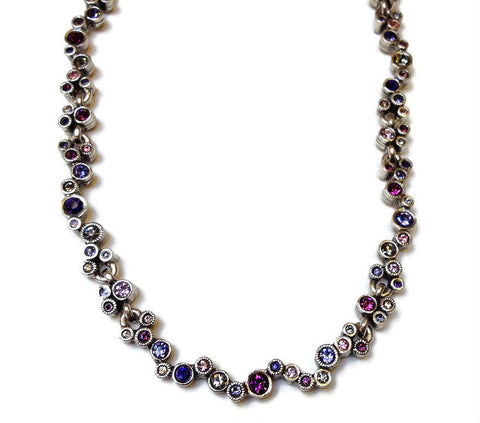 Patricia Locke Jewelry - Cassiopeia Necklace in Purple Rain
