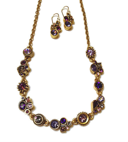Patricia Locke Jewelry - Petite Necklace in Purple Rain