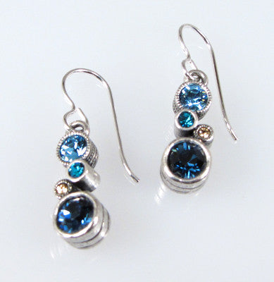 Patricia Locke Jewelry -  Cassie Earrings in Ciel Blue