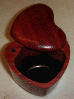Heartwood Creations - Heart Pivot Top Ring Box