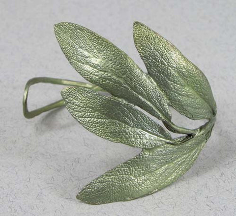 Silver Seasons - Michael Michaud - Sage Cuff Bracelet