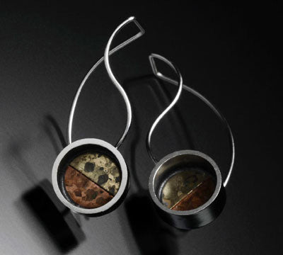 Kinzig Design - Circle Drop Earrings