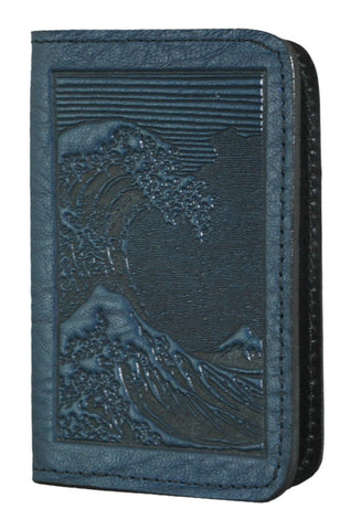 Oberon Design - Wave Leather Business Card Holder