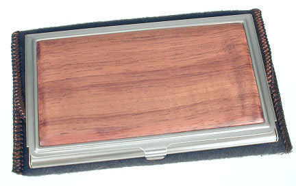 Davin & Kesler - Woodworking - Business Card Case - Koa