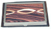 Davin & Kesler - Woodworking - Business Card Case - Cocobolo with Assorted Inlaid  Hardwoods