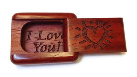 Mike Fisher - Heartwood Creations -  Secret Boxes - Laser Heart Box