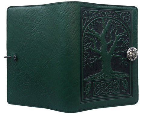 Oberon Design - Celtic Oak Large Refillable Leather Journal